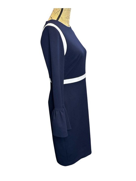 🌻 Calvin Klein Bell-Sleeve Sheath Dress #603 - Picture 5 of 12